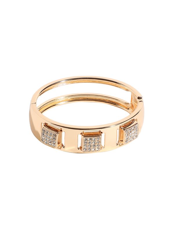 SOHI SOHI Narukvica 'Kailani'  zlatna / prozirna