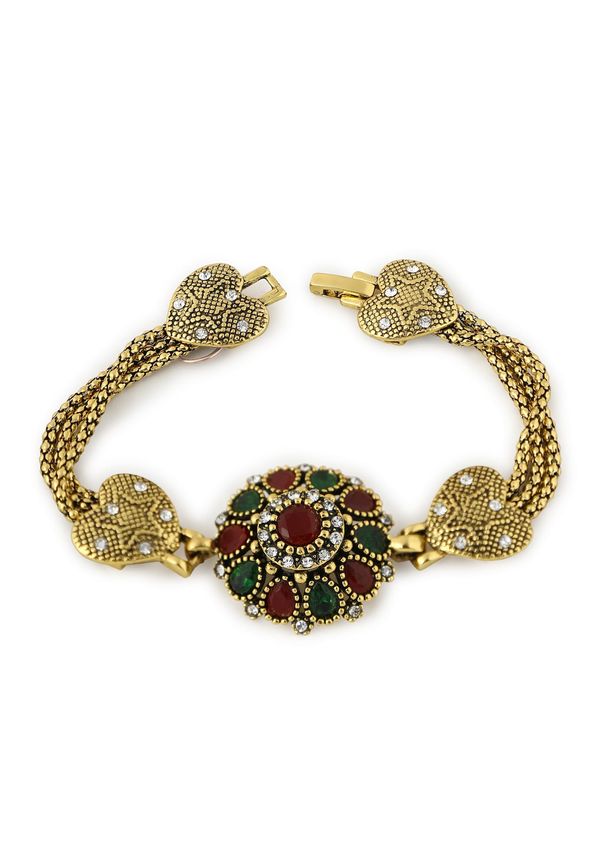 SOHI SOHI Narukvica 'Natalia'  zlatna / miks boja