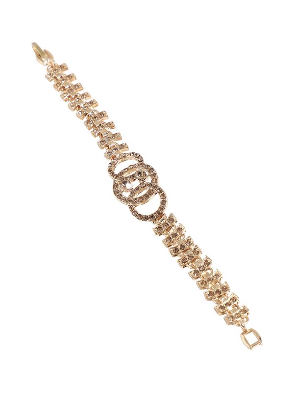 SOHI SOHI Narukvica  zlatna / prozirna