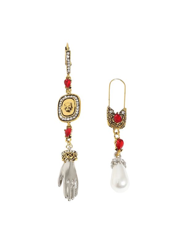 SOHI SOHI Naušnice 'Alberta'  zlatna