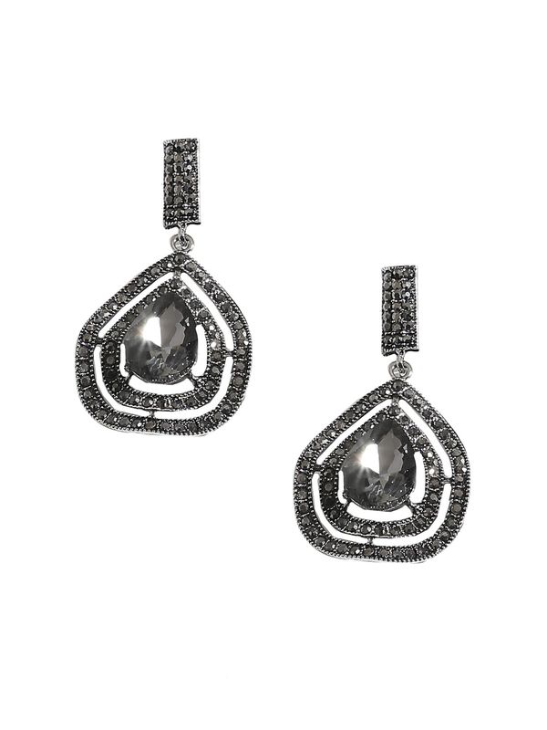 SOHI SOHI Naušnice ' Annabelinda '  siva