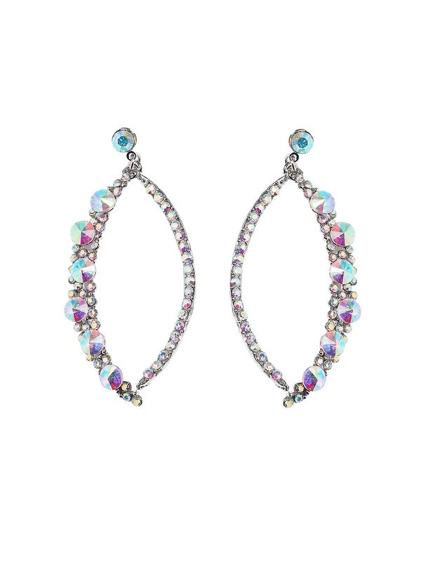 SOHI SOHI Naušnice ' Anne '  miks boja / srebro