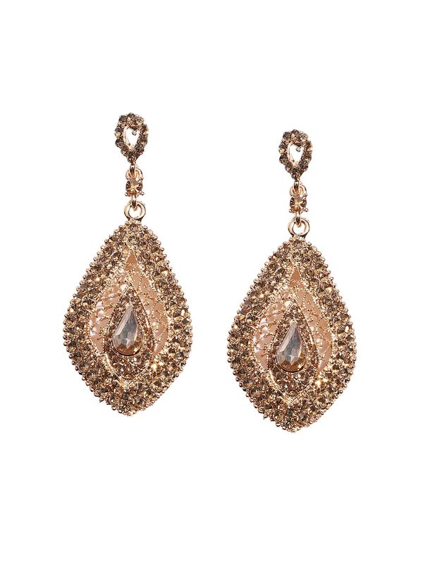 SOHI SOHI Naušnice 'Annona'  smeđa