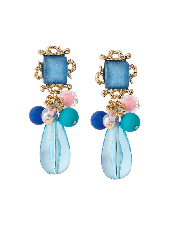 SOHI SOHI Naušnice 'Aysha'  kraljevsko plava / miks boja