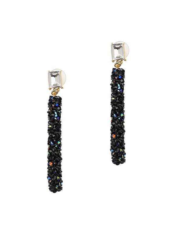 SOHI SOHI Naušnice ' Banno '  zlatna / crna