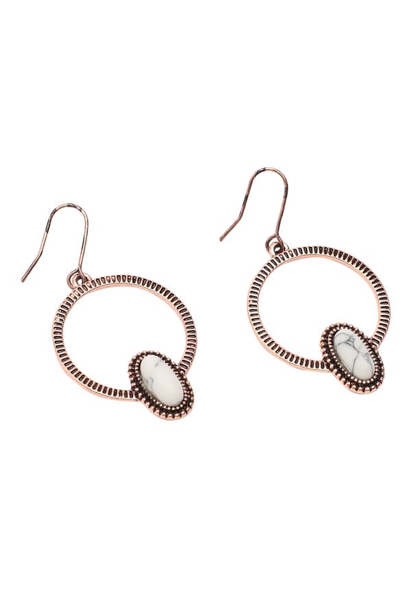 SOHI SOHI Naušnice 'Betty'  zlatna / crna / biserno bijela