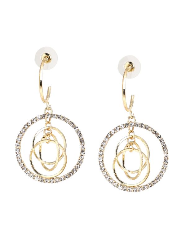 SOHI SOHI Naušnice ' Bryony '  zlatna