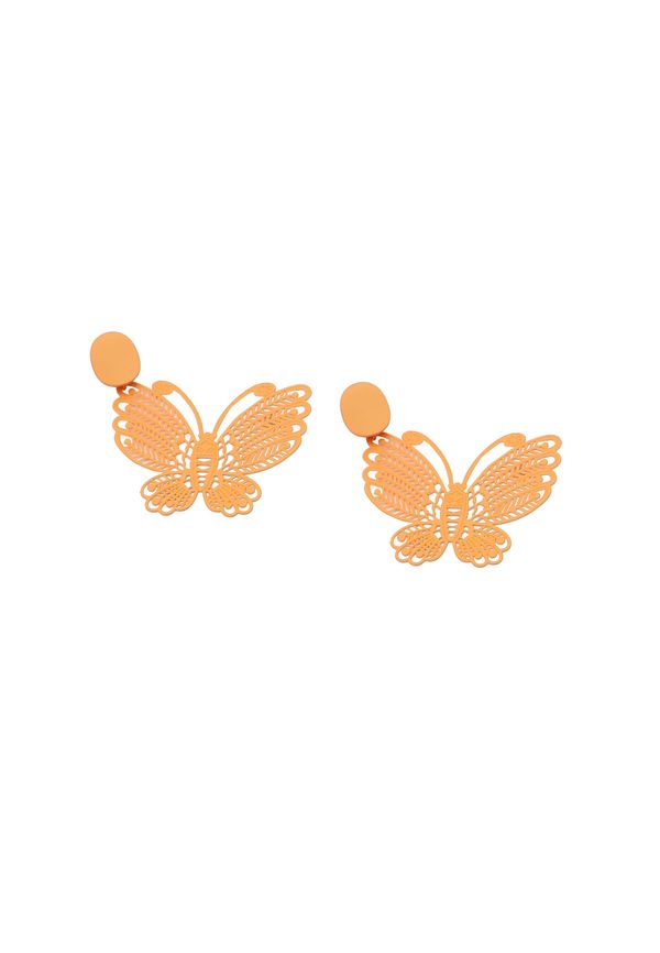 SOHI SOHI Naušnice 'Calanthia'  narančasta