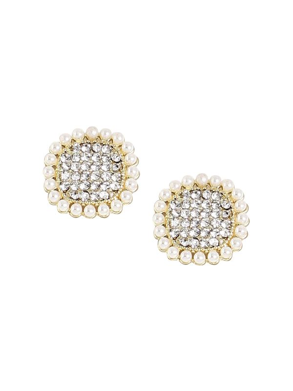 SOHI SOHI Naušnice ' Cathy '  boja pijeska / zlatna / srebro