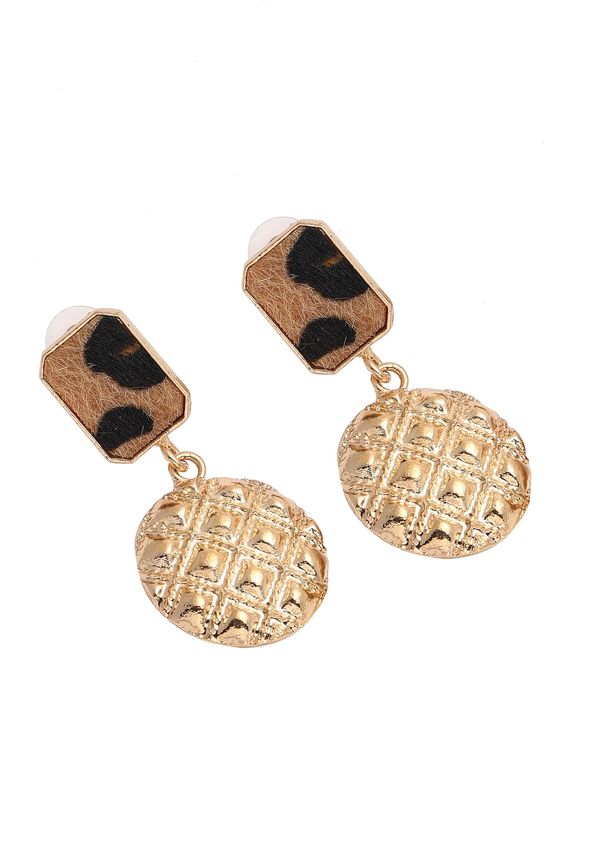 SOHI SOHI Naušnice 'Conradine'  smeđa / zlatna