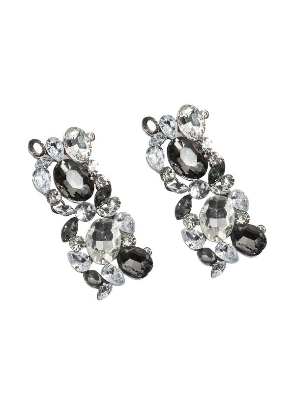 SOHI SOHI Naušnice  crna / srebro