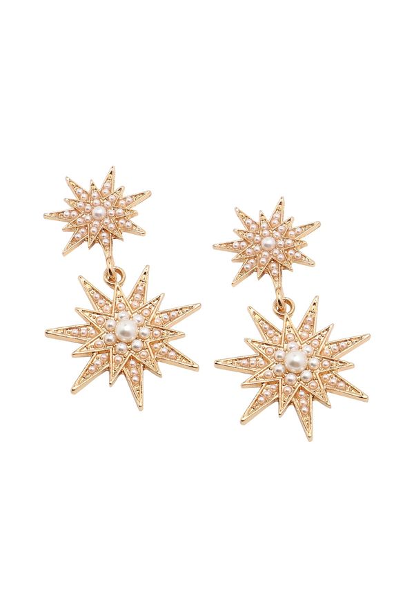 SOHI SOHI Naušnice 'Dacey'  zlatna / srebro