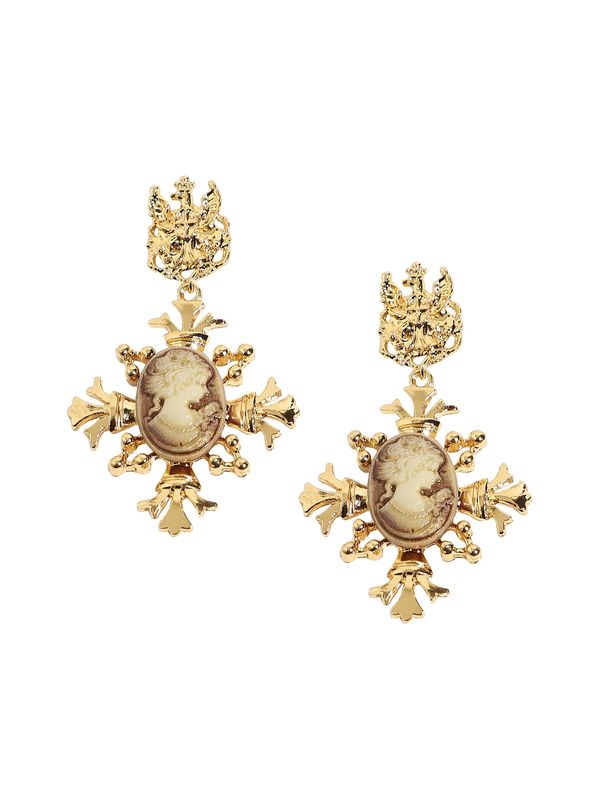 SOHI SOHI Naušnice 'Deja'  zlatna