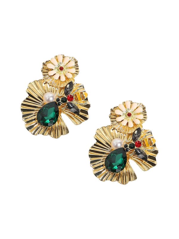 SOHI SOHI Naušnice ' Dervila '  zlatna / miks boja