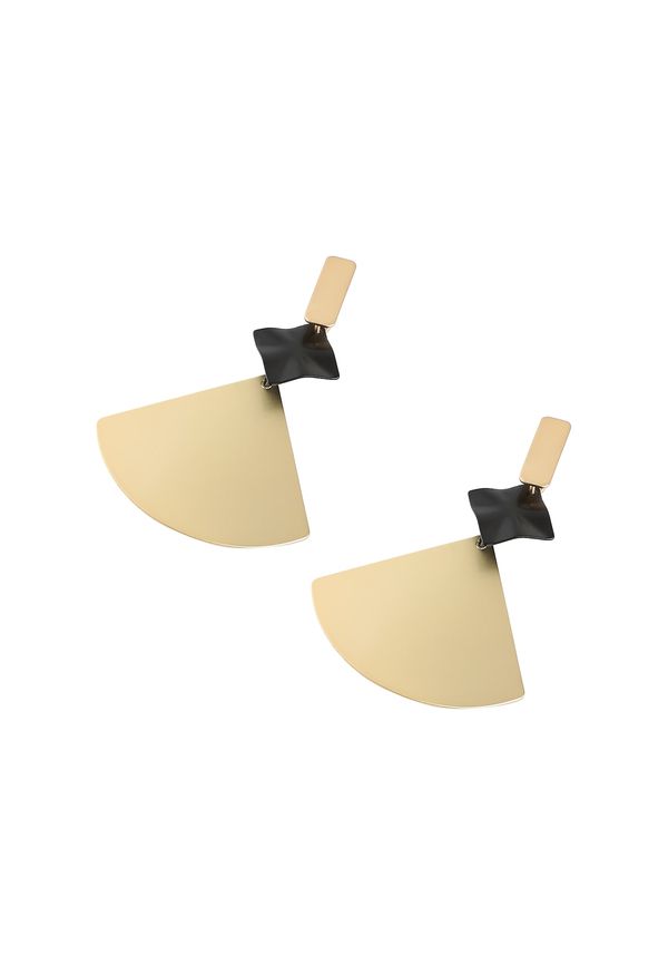 SOHI SOHI Naušnice 'Dora'  zlatna / crna