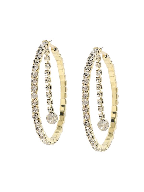 SOHI SOHI Naušnice ' Edweena '  zlatna / srebro