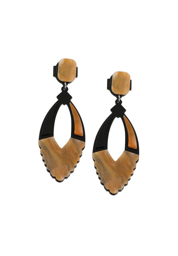 SOHI SOHI Naušnice 'Edythe'  smeđa