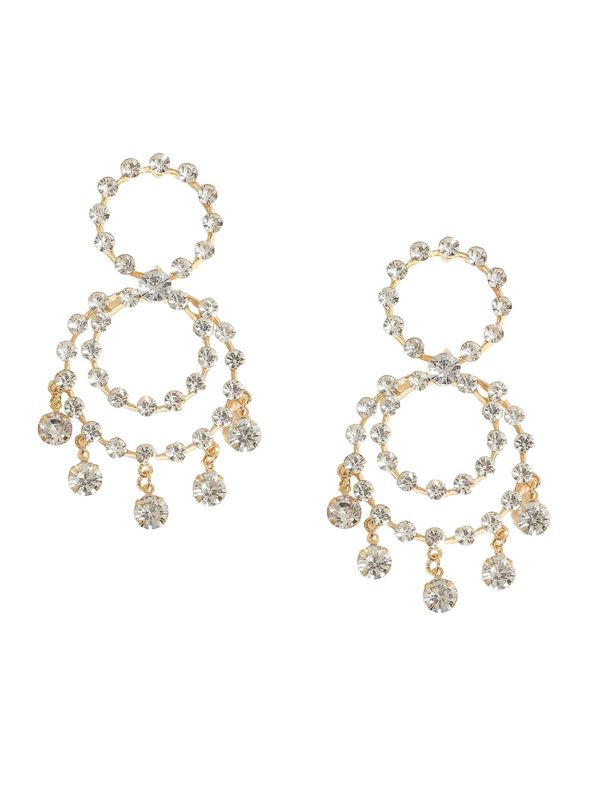 SOHI SOHI Naušnice 'Elenora'  zlatna / srebro