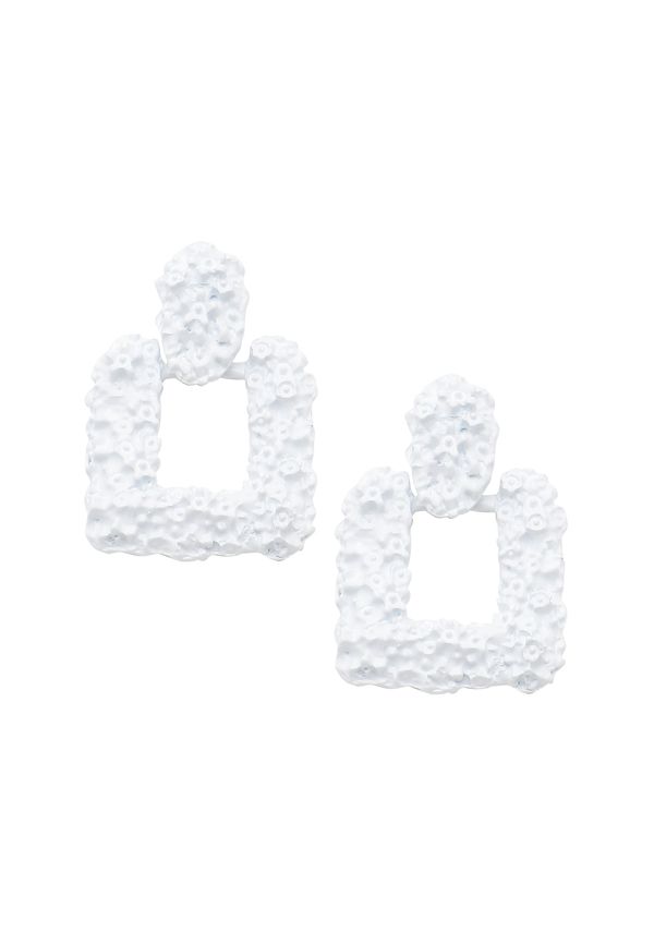 SOHI SOHI Naušnice 'Eppie'  bijela