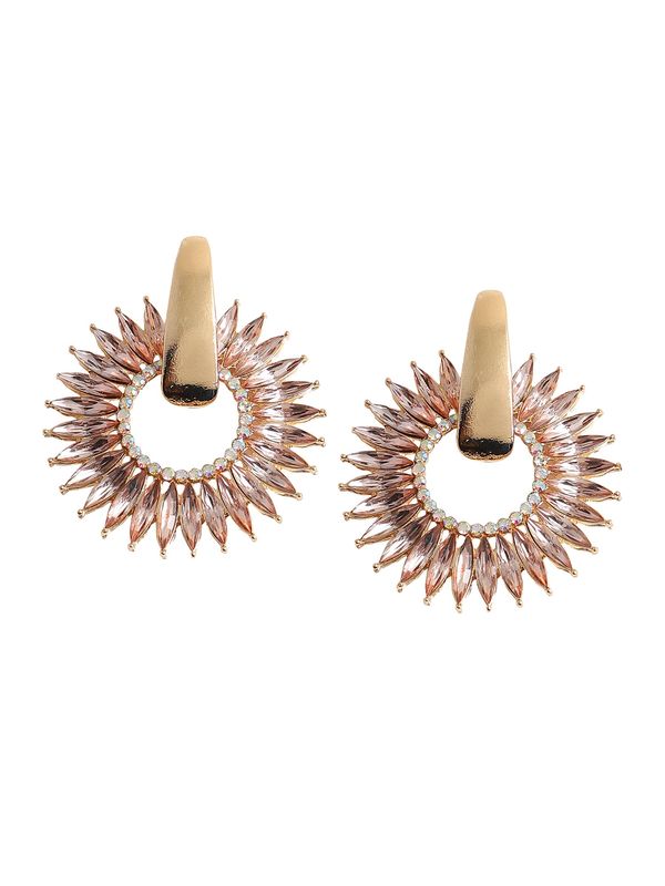 SOHI SOHI Naušnice 'Eshika'  zlatna / roza