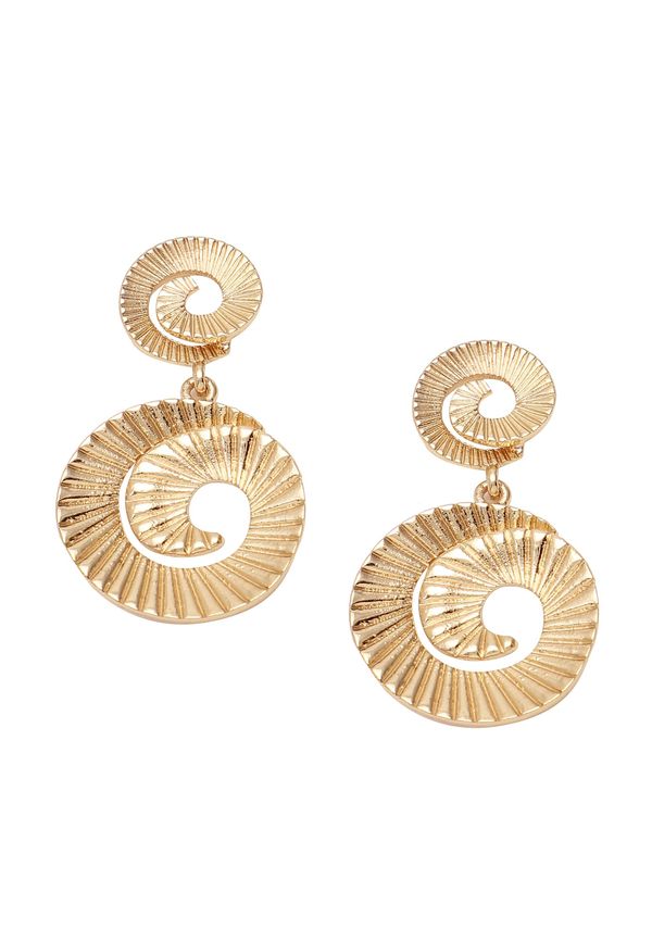 SOHI SOHI Naušnice ' Euna '  zlatna