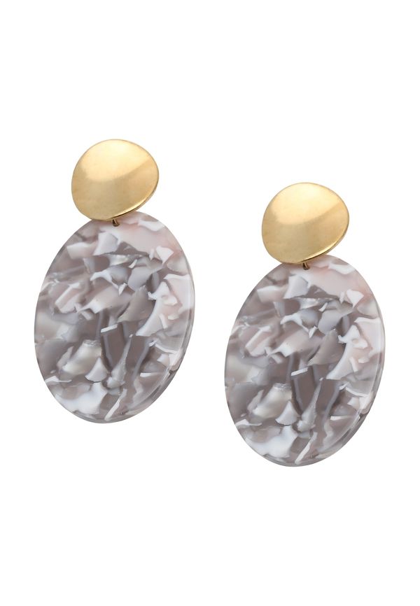 SOHI SOHI Naušnice 'Georgiana'  zlatna / srebro