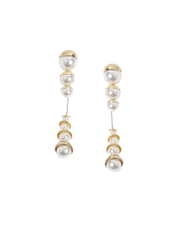 SOHI SOHI Naušnice 'Glory'  zlatna / srebro