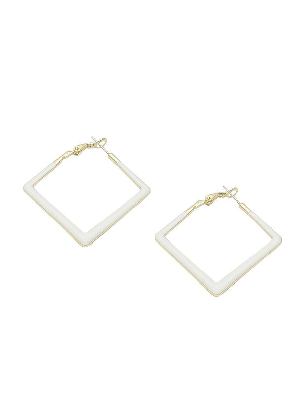 SOHI SOHI Naušnice ' Guddu '  bijela