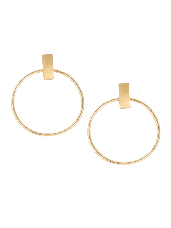 SOHI SOHI Naušnice 'Gulfsa'  zlatna