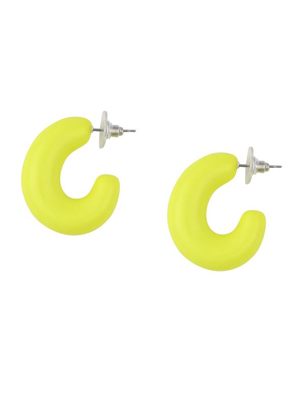 SOHI SOHI Naušnice 'Hazra'  žuta / srebro