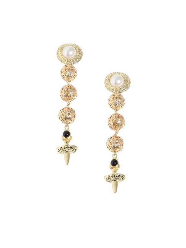 SOHI SOHI Naušnice 'Helga'  zlatna