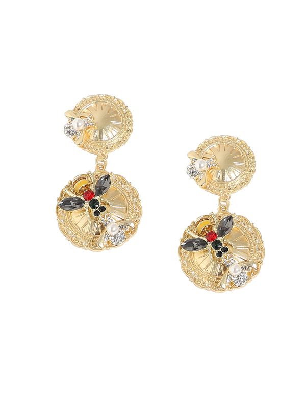 SOHI SOHI Naušnice ' Héloïse '  zlatna / miks boja