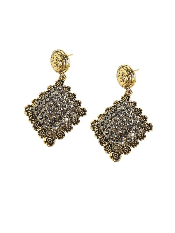 SOHI SOHI Naušnice ' Jaanki '  zlatna / srebro