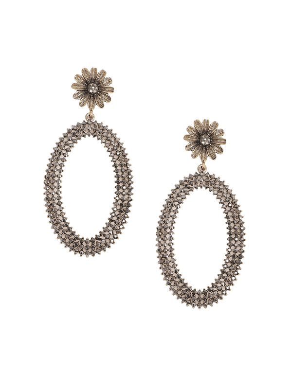 SOHI SOHI Naušnice ' Jill '  zlatna / srebro