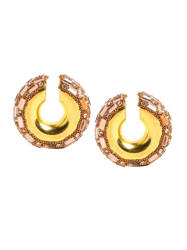 SOHI SOHI Naušnice 'Joohi'  zlatna