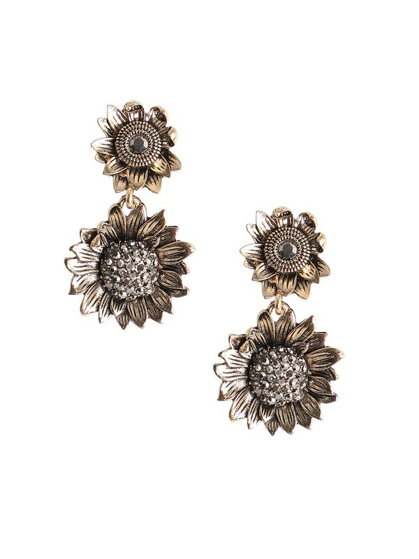 SOHI SOHI Naušnice 'Josslyn'  zlatna / srebro