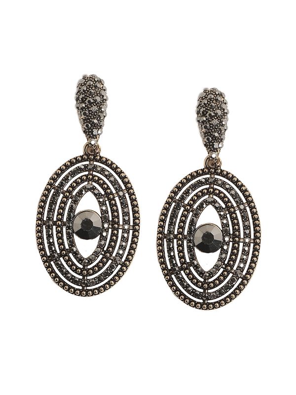 SOHI SOHI Naušnice ' Kara '  crna