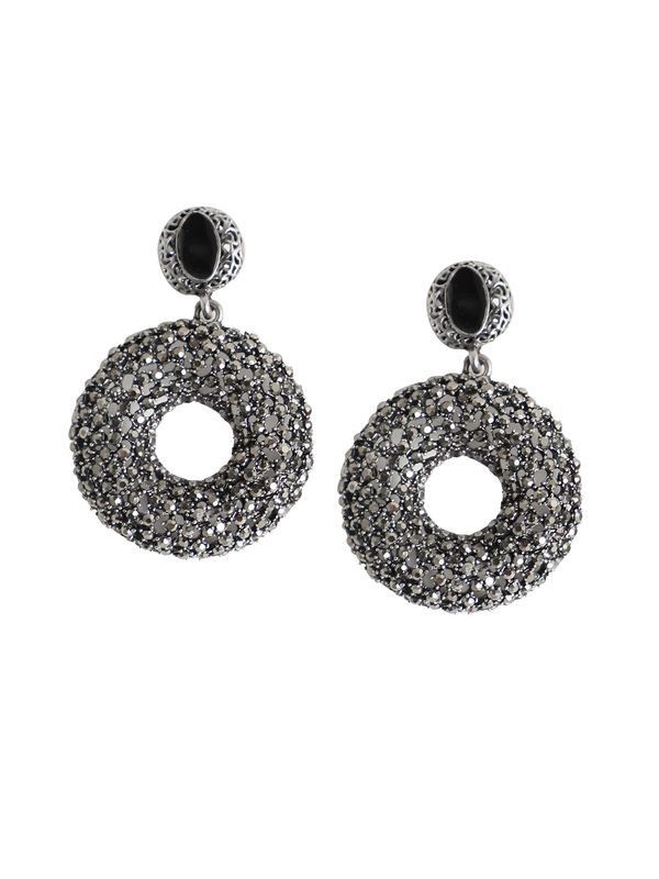 SOHI SOHI Naušnice ' Kimberlyn '  crna