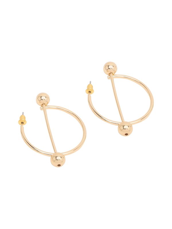 SOHI SOHI Naušnice ' Kusuma '  zlatna