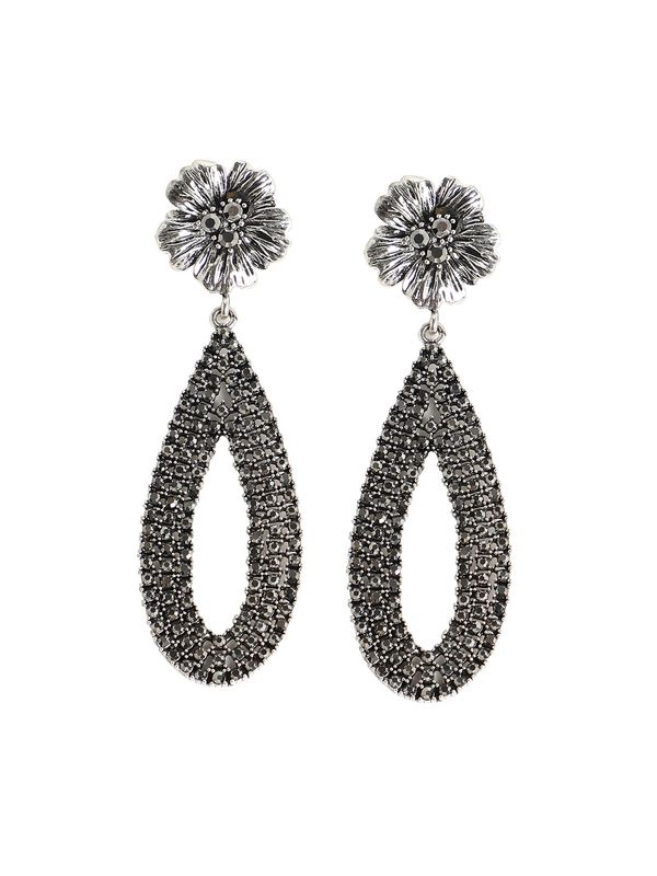 SOHI SOHI Naušnice 'Lacy'  srebro