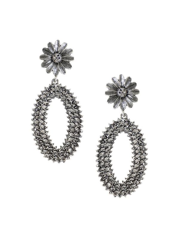 SOHI SOHI Naušnice ' Latasha '  srebro