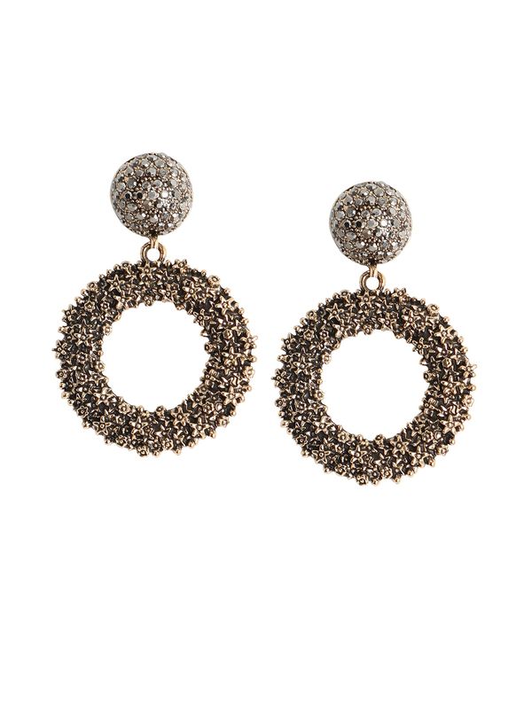 SOHI SOHI Naušnice ' Lavonne '  zlatna