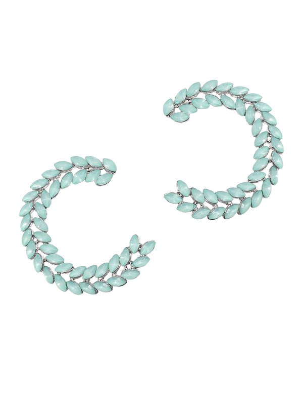 SOHI SOHI Naušnice 'Linnette'  tirkiz