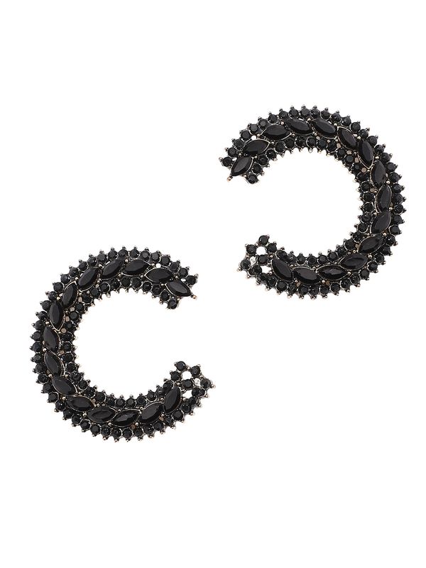 SOHI SOHI Naušnice ' Linnie '  crna