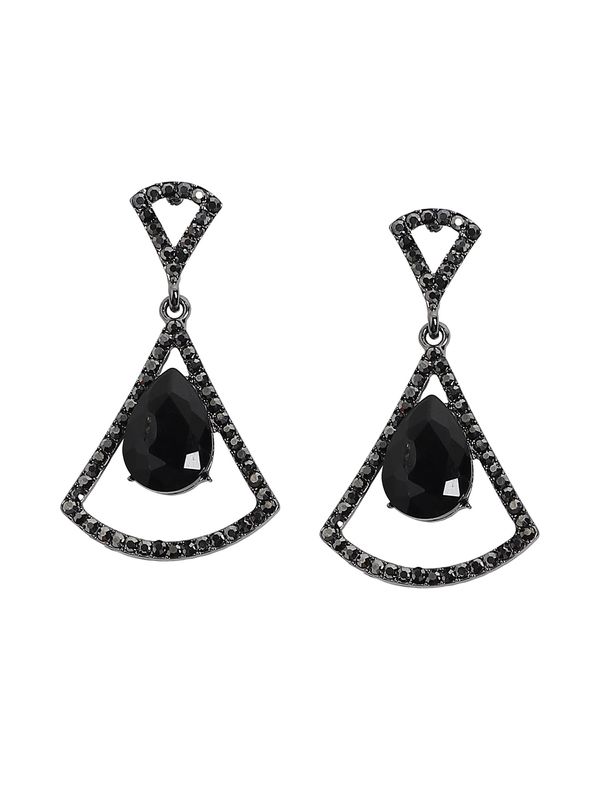 SOHI SOHI Naušnice ' Majida '  crna