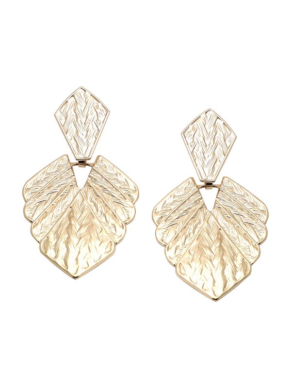 SOHI SOHI Naušnice 'Nirmal'  zlatna