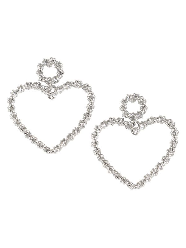 SOHI SOHI Naušnice ' Nootan '  srebro