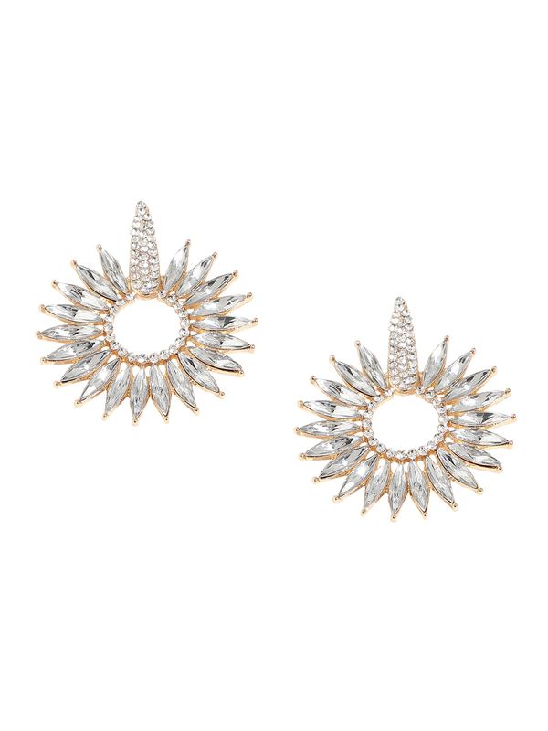 SOHI SOHI Naušnice 'Nurbi'  zlatna / srebro