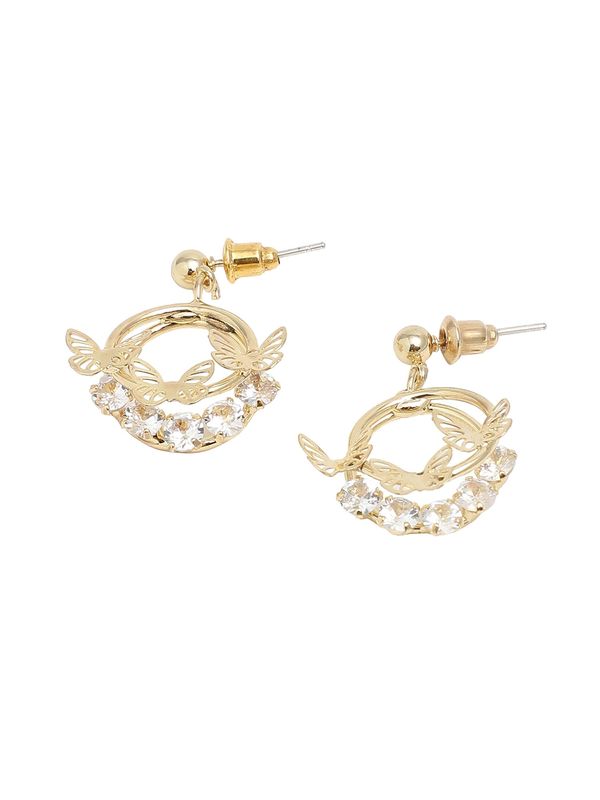 SOHI SOHI Naušnice 'Pankaj'  zlatna / srebro