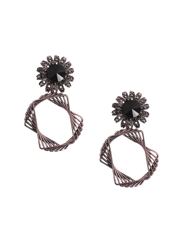 SOHI SOHI Naušnice ' Rabina '  crna